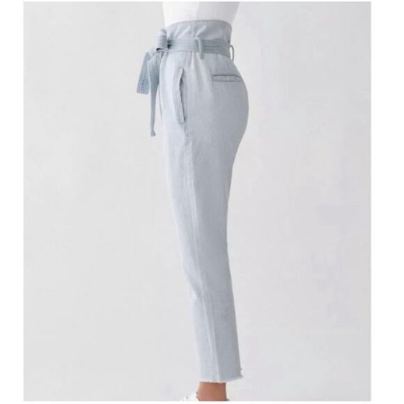 DL1961 Susie Paper Bag High Rise Jeans Size 27 - Picture 2 of 14